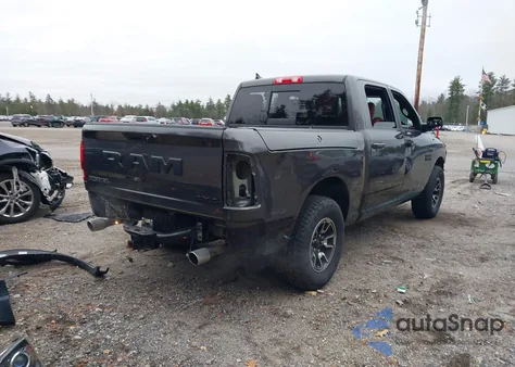 2018 Ram 1500 Rebel 4X4 5'7 Box из США, поврежденный, VIN 1C6RR7YT2JS134820